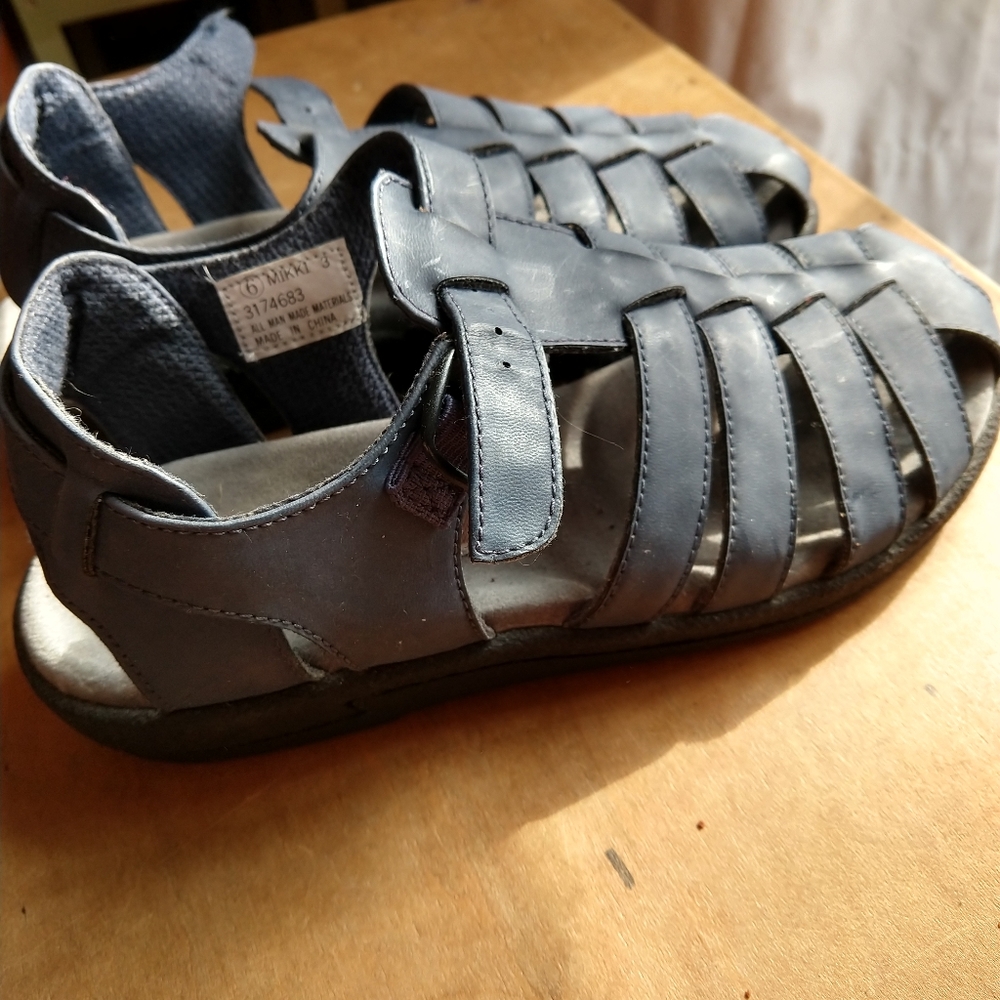 Dusty Blue Sandals US 6